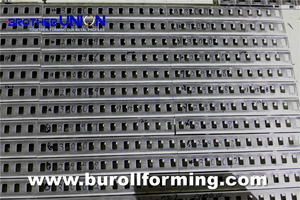 Press & Punch in HOLE AND STAMP Roll Forming Process10