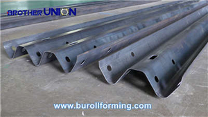 steel guardrail beam